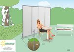 Paravent Camping