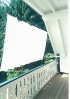Sichtschutz f�r Hausgiebel