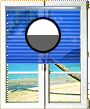 Plissee Stoffe halbtransparent