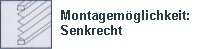 Montagem&ouml;glichkeit Senkrecht