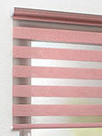 Doppelrollo Roze 03.392 Fensteransicht