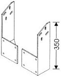 Dachsparrenhalter