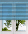 Plissee Stoffe halbtransparent