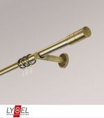 messing-antik Vorschau Gardinenstange Zylinder #0B messing-antik