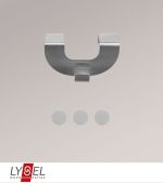 silber Vorschau SET Haken für Ösen #0A silber