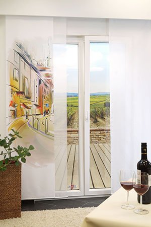 Ambiente City Life Schiebegardinen