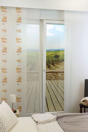 Ambiente Spuren I Schiebegardinen