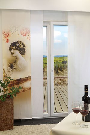 Ambiente Vintage Schiebegardinen