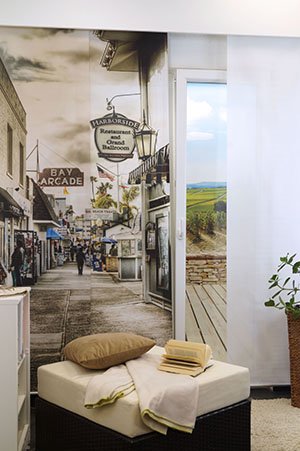 Ambiente Bay Arcade Schiebegardinen