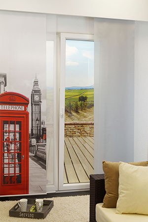 Ambiente Big Ben London
Schiebegardinen