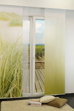 Ambiente Duenenblick Schiebegardinen
