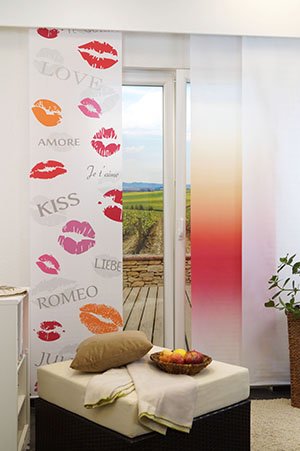 Ambiente Kisses Schiebegardinen