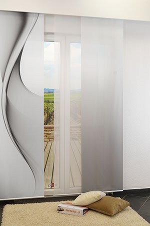 Ambiente Liquid 1 Schiebegardinen