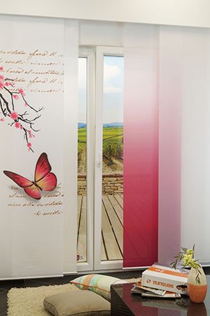 Ambiente Schmetterling 1 Schiebegardinen
