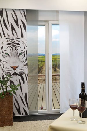 Ambiente Tiger Schiebegardinen