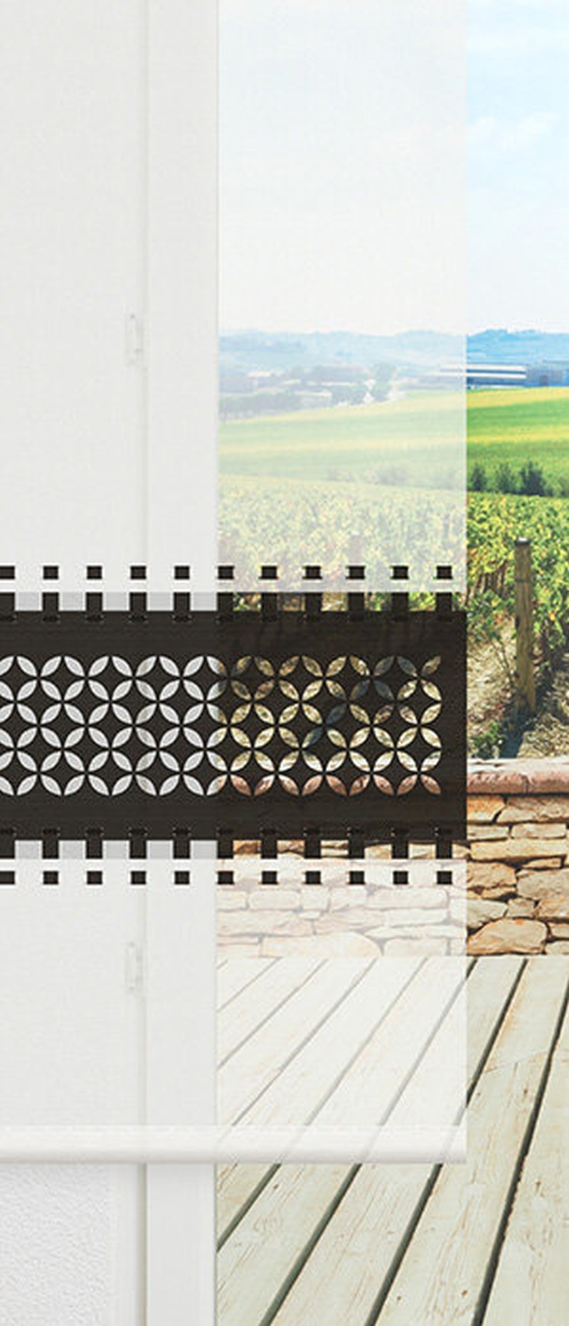 Kurze Schiebegardinen Fur Kleine Fenster Im Raumtextilienshop Schiebegardinen Kurze Fenster