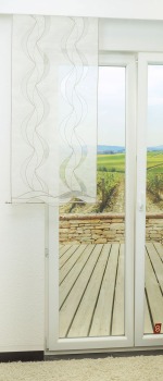 beige Vorschau Schiebegardine Fensterbehang Curly #0M beige