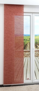 rost Vorschau Schiebegardine Sisal #0A rost