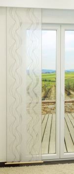 beige Vorschau Schiebegardine Curly #0M beige
