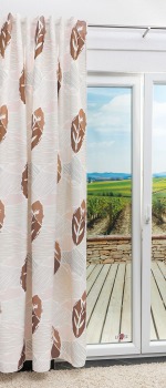 braun- beige Vorschau Zugbandschal Lysel #0F Dilar braun- beige