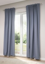blau Vorschau Lysel - Zugbandschal Thermo Verdunklung Bordeaux #1W blau
