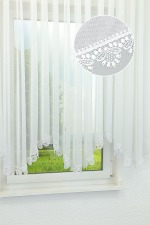 weiß Vorschau Bogenstore Zierband #E weiß