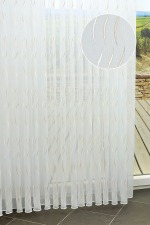 braun- beige Vorschau Gardinen Stores Wellengang #0Ew braun- beige