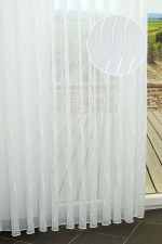 braun- beige Vorschau Gardinen Stores Wellengang #0E braun- beige