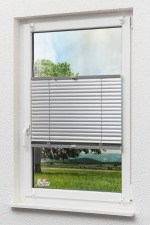 silber Vorschau Lysel Outlet - Alujalousie 25mm klemmen Silber #1W silber
