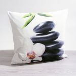 schwarz- grün Vorschau Dekokissen Relax #0A schwarz- grün