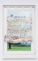 braun Vorschau Raffrollo Lysel #0A Coffee Time braun