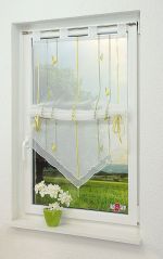 olivgrün Vorschau Bändchenrollo Triangel #0F olivgrün