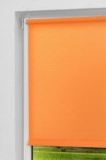 reinorange Vorschau CleverFix Uni-Struktur Rollo Reinorange #0B reinorange