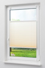 beige Vorschau Lysel Outlet - Plissee Krepp zum Klemmen Beige #1W beige