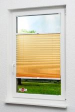 orange Vorschau Lysel Outlet - Plissee Crush zum Schrauben Orange #1W orange