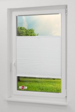 reinweiß Vorschau Lysel Outlet - Qualitätswabenplissee Tageslicht reinweiß #1W reinweiß