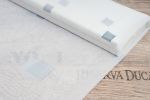 blaugrau Vorschau Gardinenstoff Lysel #0N Urba blaugrau