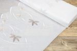 braunbeige Vorschau Stoff Blümchen #0Fw braunbeige