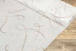 braunbeige Vorschau Gardinenstoff Kordelband #0Fw braunbeige