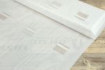 beige Vorschau Gardinenstoff Strichcode #0A beige