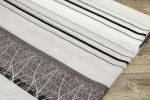 anthrazit Vorschau Gardinenstoff Structure Stripes #0A anthrazit
