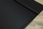 satinschwarz Vorschau Seidenstoff Arouca #0O satinschwarz