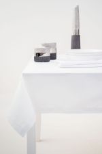 weiß Vorschau Tischdecke Lysel #2M Universali weiß