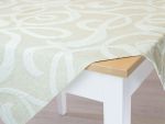 beige- weiß Vorschau Mitteldecke Irrwege 80x80 #0Q beige- weiß