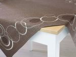 terrabraun Vorschau Mitteldecke Zirkelspiel 85x85 #R terrabraun