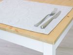 platin Vorschau Platzdeckchen Couros 35x50 #0S platin
