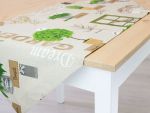 beige-grün Vorschau Tischläufer Kräutergarten 40x90 #0Q beige-grün