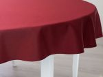 burgund Vorschau Tischdecke Casalinho Ø170 #0S burgund