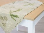 beige Vorschau Tischläufer Gourmetkräuter 40x90 #0Q beige