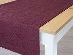 aubergine Vorschau Tischläufer Cuoros 50x150 #0S aubergine